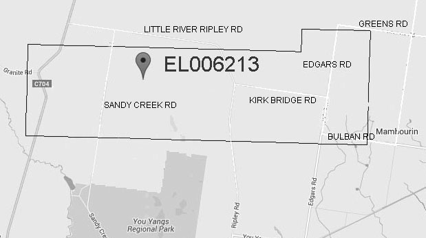 Mt Rothwell EL006213 Geochem Australia Mt Rothwell EL006213